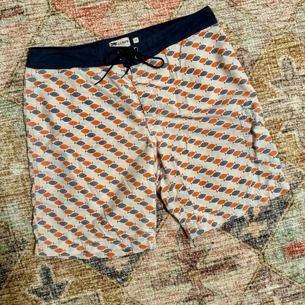 Men’s J-Crew Swim Trunks